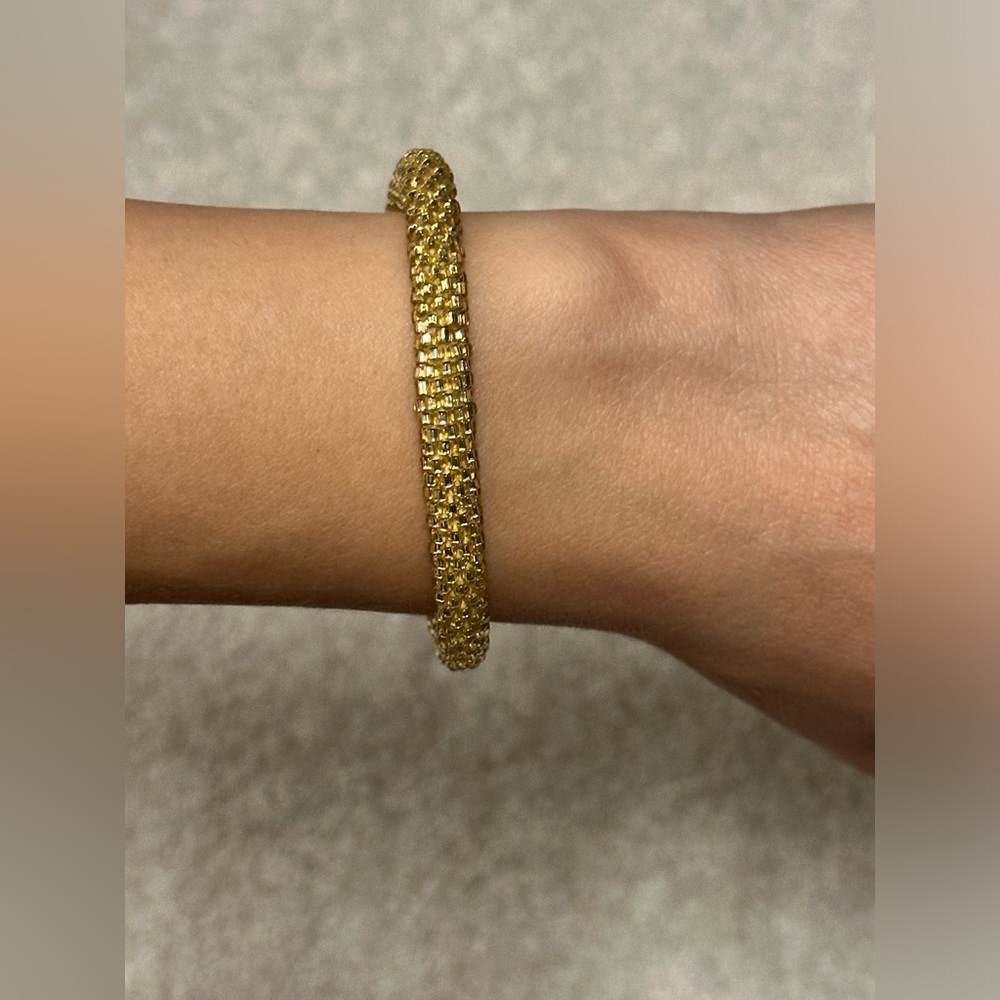 Lily & Laura Gold Beaded Bracelet